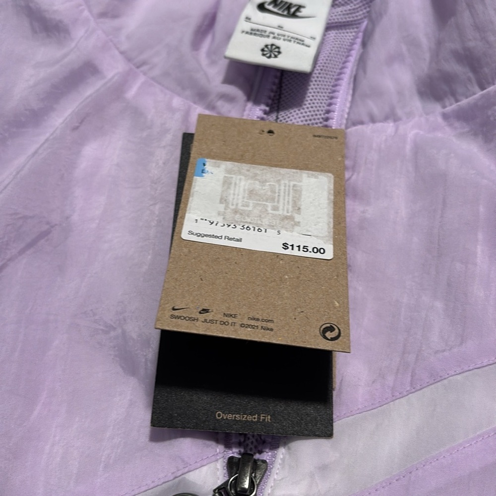 Nike Oversized Jacket size medium NWT - Picture 3 of 4